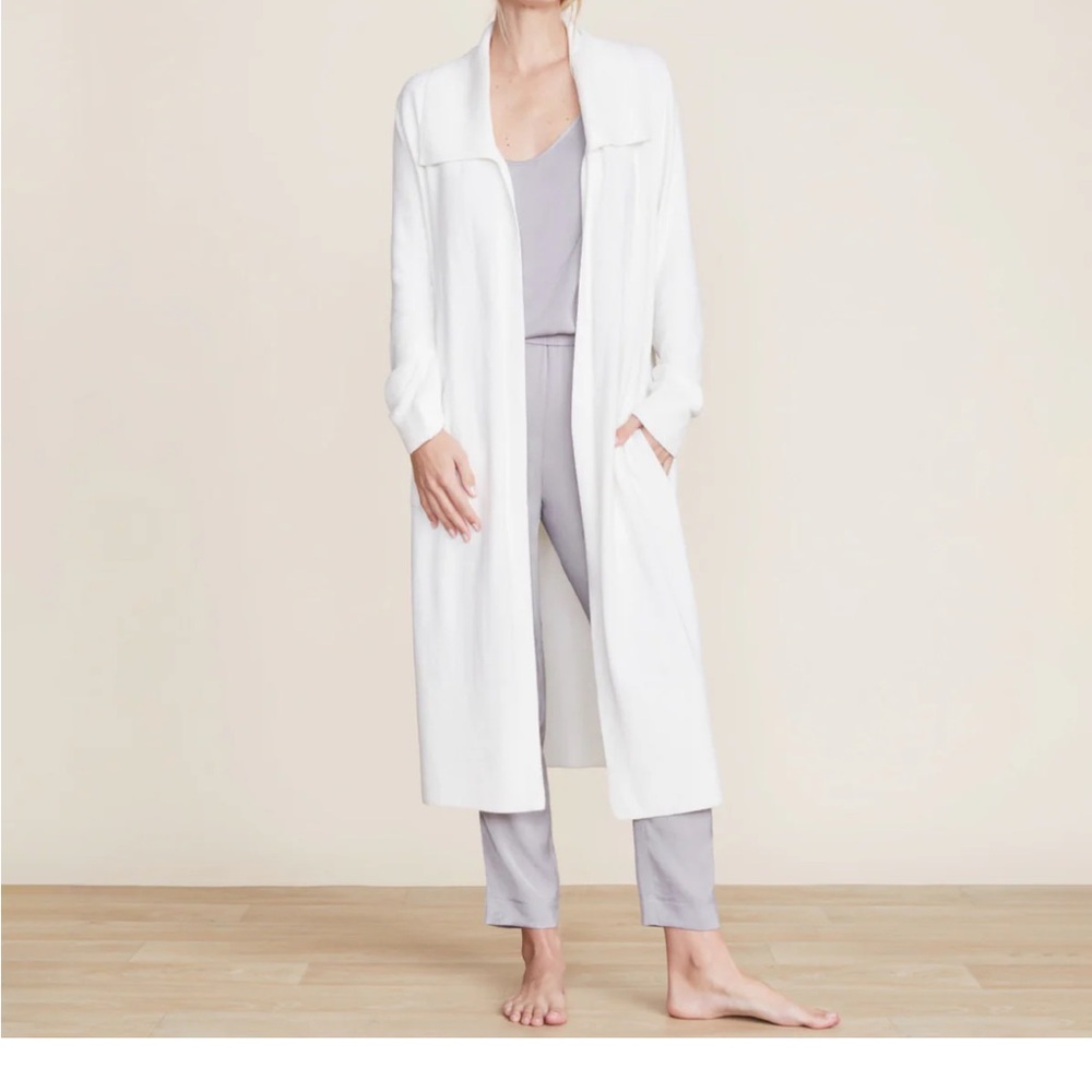 Barefoot Dreams Cream Cozy Cardigan